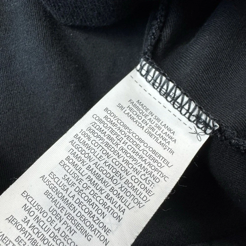 Polo Ralph Lauren Black White Tipped Red Pony Full Zip Track Jacket Size 2XL XXL
